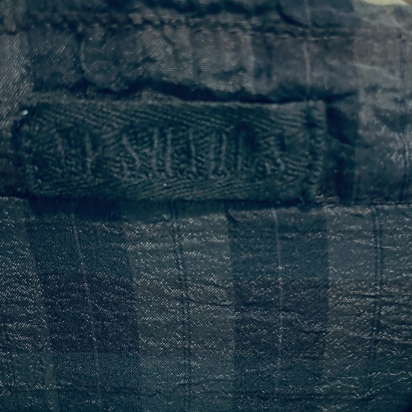 CP Shades Cotton Silk Plaid Blue Blouse Size Medium - Picture 13 of 13